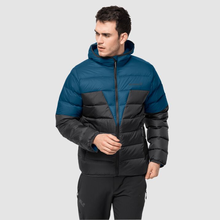 Chamarra Pluma Jack Wolfskin Dna Tundra Hombre Azul Marino Mexico-7614358